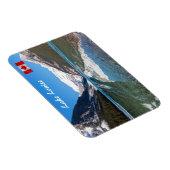 レイクルイズ湖での反射 – Banff NP，カナダ マグネット (右側)