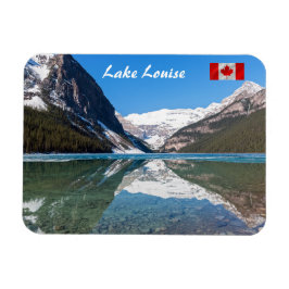 レイクルイズ湖での反射 – Banff NP,カナダ マグネット