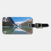 レイクルイズ湖での反射 – Banff NP,カナダ ラゲッジタグ (正面横)