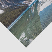 レイクルイズ湖での反射 – Banff NP，カナダ 薄葉紙 (詳細)