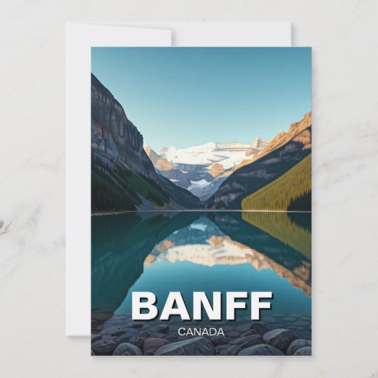 レイクルイズ湖アットバンフ国立公園カナダ シーズンカード (正面)