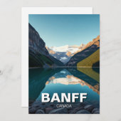 レイクルイズ湖アットバンフ国立公園カナダ シーズンカード (正面/裏面)