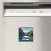 レイクルイズ湖アットバンフ国立公園カナダ マグネット (インサイチュ (食洗機))