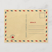 レイクルイセアルバータカナダマウンテンヴィンテージ1950s ポストカード (裏面)