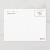 レイクルイセガーデンズ ポストカード (裏面)