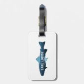 レイクルイセバンフ国立公園フィッシュ ラゲッジタグ (裏面縦)