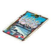 レイクルイーズ、アルベルタカナダ旅行ポスター マグネット (左側)