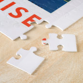 レイクルーズカナディアンロッキー～ヴィンテージトラベル ジグソーパズル (側面)