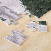 レイクレインフォレストクレクダムヴァージン諸島USVI ジグソーパズル (側面)