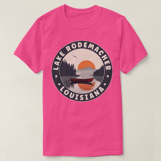 レイクロデマカールイジアナSunset Tシャツ (デザイン正面)