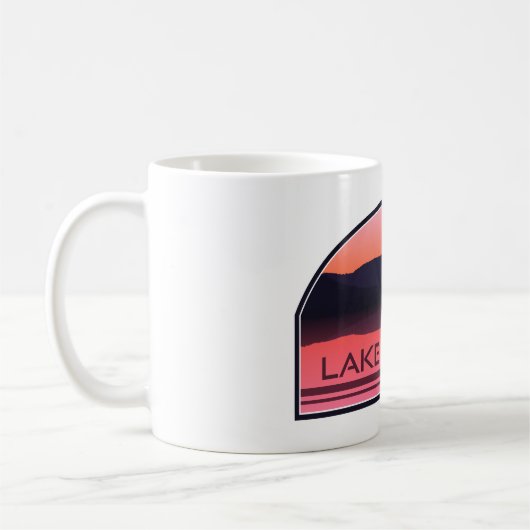 レイクローエルアイダホレッドサンライズ コーヒーマグカップ (左)