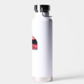 レイクワイリーノースカロライナ赤サンライズ ウォーターボトル (左面)