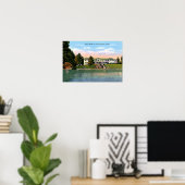 レイクワシーインディアナサウスショアイン ポスター (ホームオフィス)