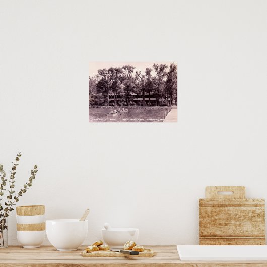 レイクワシーシラキュースインディアナサーガンズホテル ポスター (キッチン)