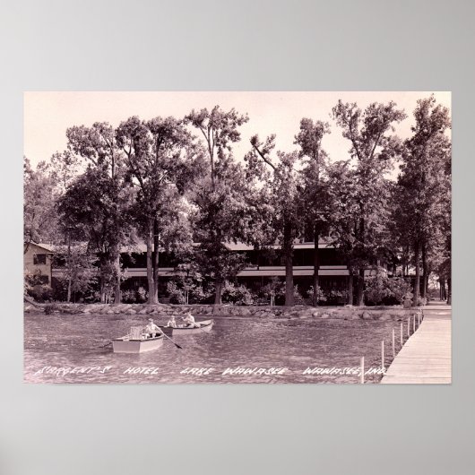 レイクワシーシラキュースインディアナサーガンズホテル ポスター (正面)