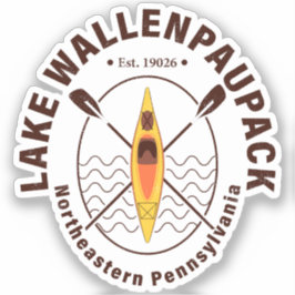 レイクワレンパウパックペンシルバニアカヤック魚釣り シール