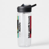 レイクワースビーチフロリダ ウォーターボトル (左面)