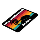 レイクワースビーチフロリダ マグネット (左側)