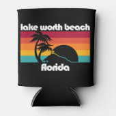 レイクワースビーチフロリダ 缶クーラー (正面)