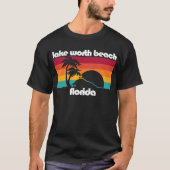 レイクワースビーチフロリダ Tシャツ (正面)