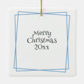 レイクーンマジカル魅惑クリスマスフォレスト セラミックオーナメント (裏面)