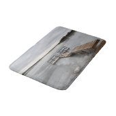 レイク凍ってい波止場 バスマット (アングル)