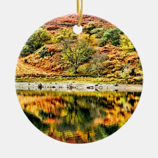 レイク反射 セラミックオーナメント (正面)