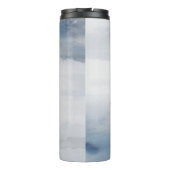 レイク反射 |ダスティーブルースワンブライダルパーティ タンブラー (裏面)