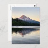 レイク失った山フードサンライズリフレクション ポストカード (正面/裏面)