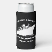 レイク学士カスタム学士パーティーバッカカンホルダー スリム缶クーラー (Seltzer正面)