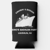 レイク学士カスタム学士パーティーバッカカンホルダー スリム缶クーラー (正面)