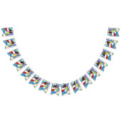 レイク数々のスカイの明るい色の帆船 バンティングフラッグ (全)