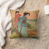 レイク日本のサイド装飾用クッション クッション (ブランケット)