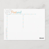 レイク日本のサイド ポストカード (裏面)