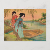 レイク日本のサイド ポストカード (正面)