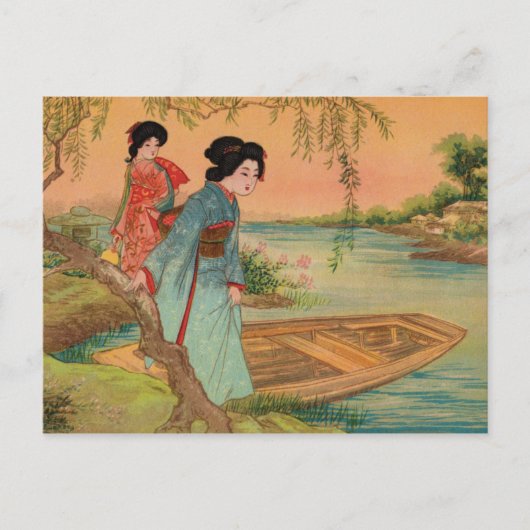 レイク日本のサイド ポストカード (正面)