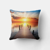 レイク波止場アットサンライズ クッション (裏面)