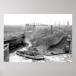 レイク素晴らしスエンジニアリング工事 ポスター