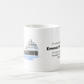 レイク素晴らしスフリーターアーネストR.ブリーチルージュ鋼 コーヒーマグカップ (中央)
