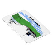 レイク素晴らしスフリーターシェナンゴII マグネット (右側)