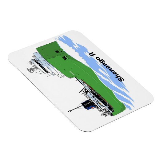 レイク素晴らしスフリーターシェナンゴII マグネット (右側)