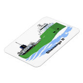 レイク素晴らしスフリーターシェナンゴII マグネット (左側)