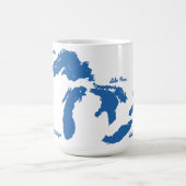 レイク素晴らしスマグ コーヒーマグカップ (中央)