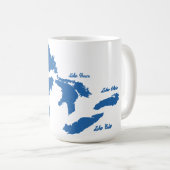 レイク素晴らしスマグ コーヒーマグカップ (正面右)