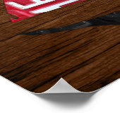 レイク素晴らしス州帆船リサイクルライセンスプレート ポスター (角)