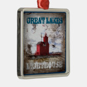 レイク素晴らしス灯台 メタルオーナメント (右)