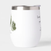 レイク素朴ハウスウォーターカラーパインツリーズカスタム (左面)