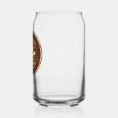 レイク素朴ハウスボートオアーズツリーズウッドプリント ガラス缶 (左)