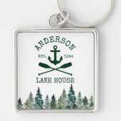 レイク航海のハウスファミリーネームいかりオールパインズ キーホルダー (正面)