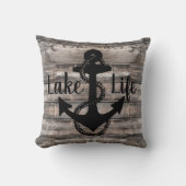 レイク航海のライフ+いかり | クッション (正面)